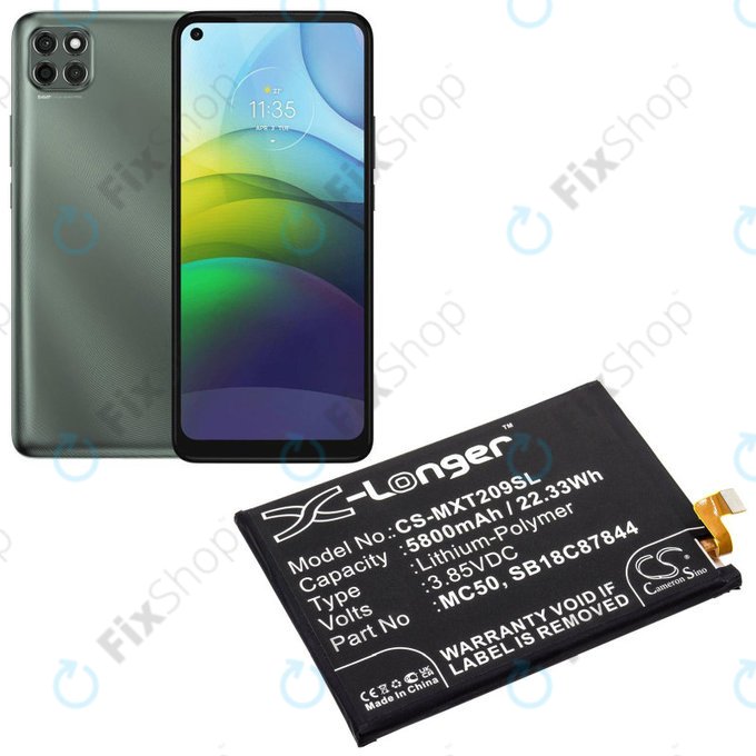 Motorola Moto G9 Power, G60 XT2135 - Akku Batterie MC50 5800mAh HQ