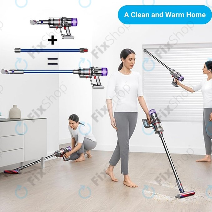 Dyson V12 - Absaugstab (Blau)