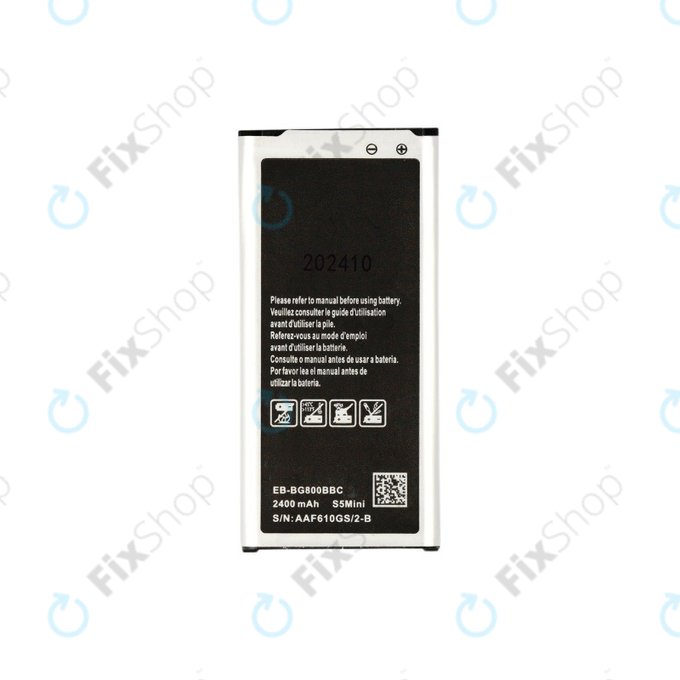 Samsung Galaxy S5 Mini G800F - Akku Batterie EB-BG800BBC 2400mAh
