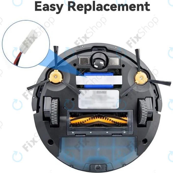 Xiaomi Essential (Mijia G1), Flyco FC-series, myVacBot SN500, Panasonic MC-series, Phicomm X3, Puppy R-series - Akku Batterie Li-026418 Li-Ion 14.8V 2600mAh