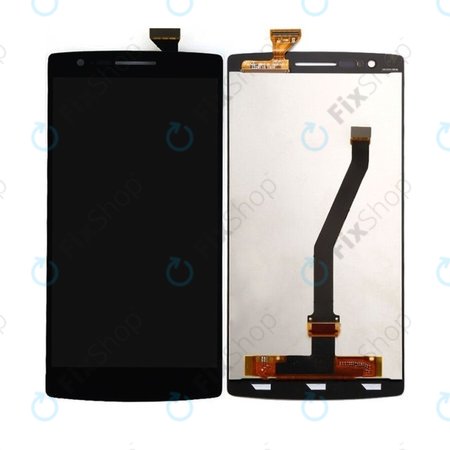 OnePlus One - LCD Display + Touchscreen Front Glas (Black) TFT