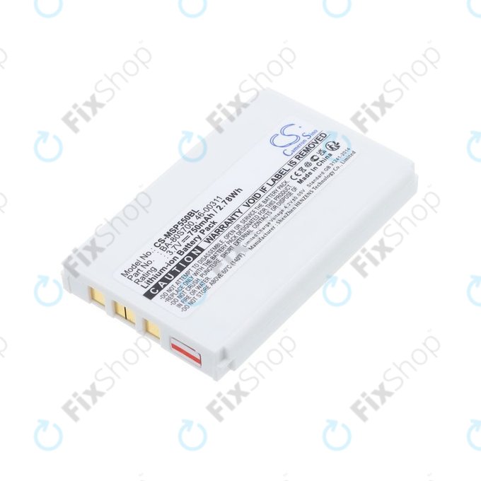 Akku batterie für Cipherlab 8300-L, Metrologic MK5502, 750mAh, Li-Ion, 3.7V, BA-80S700, HQ