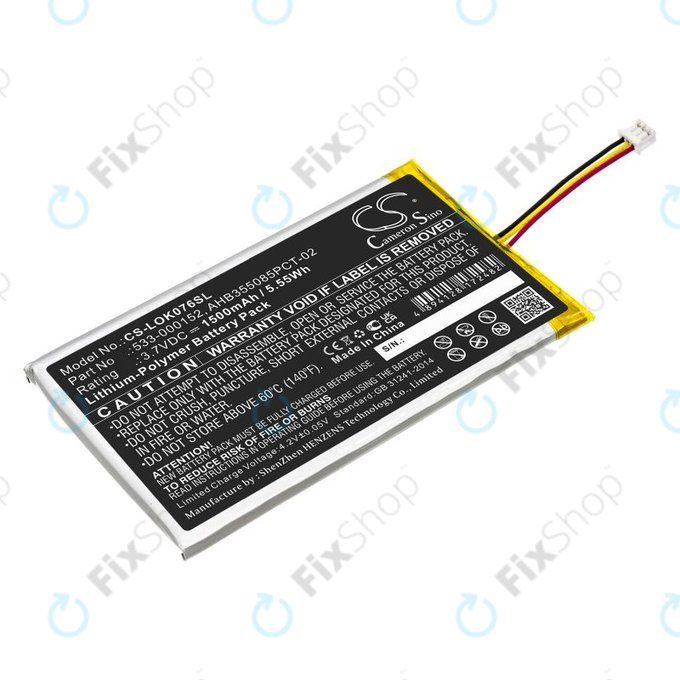 Akku batterie für Logitech G913, G913 TKL, G915, G915TKL, 1500mAh, Li-Pol, 3.7V, 533-000152, HQ