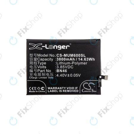 Xiaomi Redmi Note 8T, Redmi 7, Redmi 8A - Akku Batterie BN46 3800mAh HQ