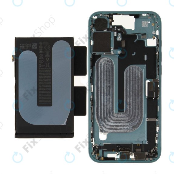 Mittelrahmen mit Batterie für iPhone 16 Plus | Green | ZD076-00688 | Genuine Apple