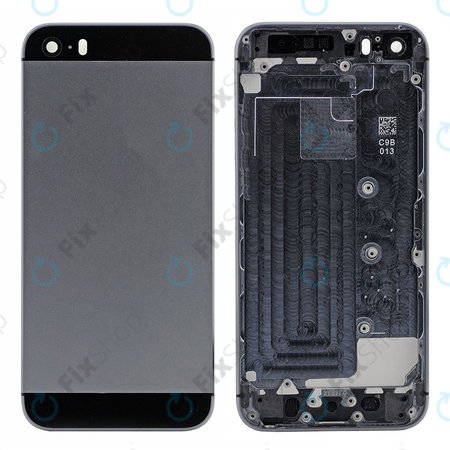 Apple iPhone 5S - Backcover (Space Gray)