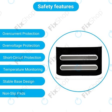 Xiaomi Viomi V2, V2 Pro, V3, SE, Mi Robot Vacuum Mop-series - Ladestation (Weiß)