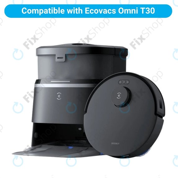 Ersatzteilset für Ecovacs Omni T30 (1x Hauptbürste, 2x Filter, 2x Seitenbürste, 4x Wischtuch, 2x Staubbeutel)