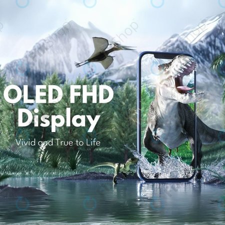 Apple iPhone 17 - LCD Display + Touchscreen Front Glas + Rahmen Soft OLED FixPremium 120Hz