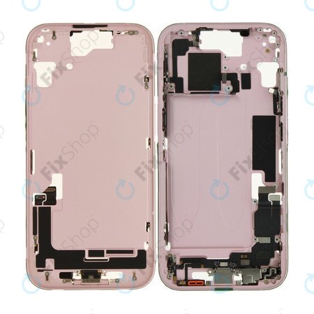 Mittelrahmen mit Batterie für iPhone 15 | Pink | ZD076-00670 | Genuine Apple