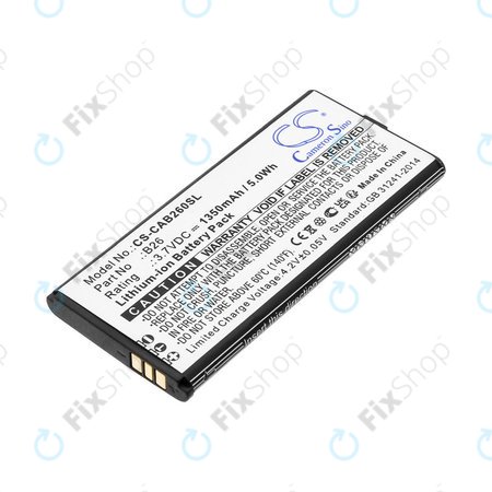 Batterie für Cat B26, 1350mAh, Li-Ion, 3.7V, B26, HQ