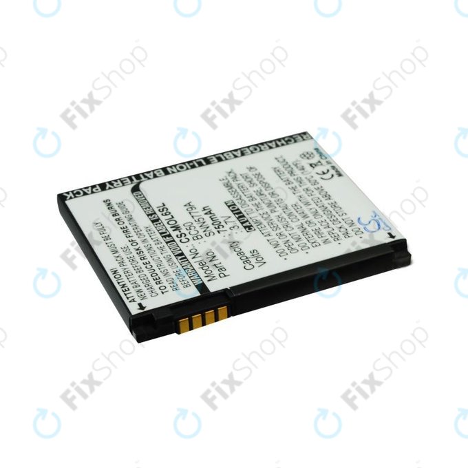 Akku batterie für Motorola Aura, SLVR L2, L7, L9, 750mAh, Li-Ion, 3.7V, BC50, HQ