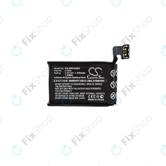 Apple Watch 3 38mm - Akku Batterie A1848 (GPS + Cellular Version) 270mAh HQ