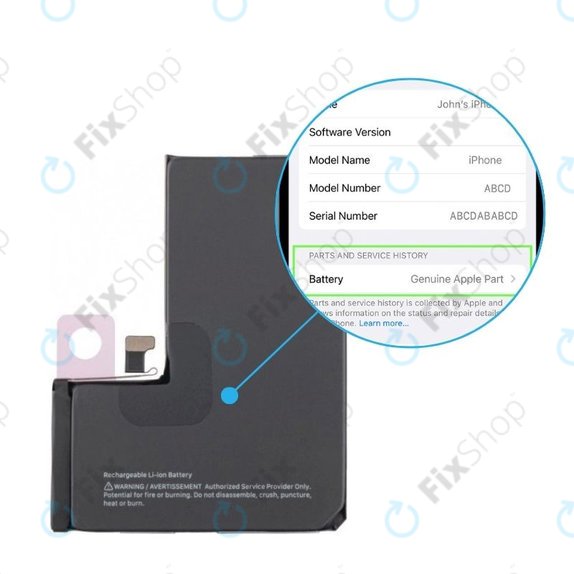Akku für iPhone 14 Pro | 661-30382 | 3200mAh | Genuine Apple