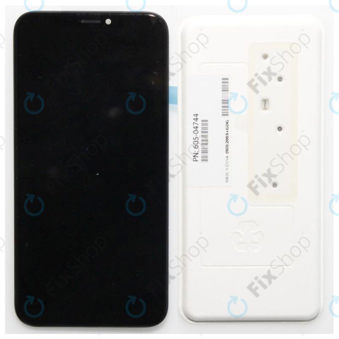 Apple iPhone XS - LCD Display + Touchscreen Front Glas + Rahmen - 661-12943 Genuine Service Pack