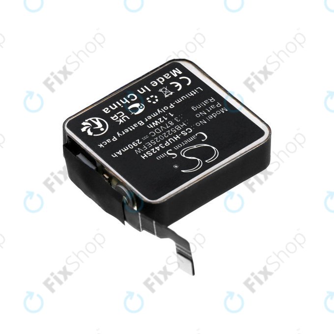 Batterie für Huawei Watch GT3 42mm, Watch GT3 Pro 42mm, 290mAh, Li-Pol, 3.87V, HB522025EFW, HQ