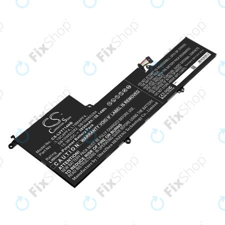 Akku batterie für Lenovo Yoga Slim 7, 14s, 3850mAh, Li-Pol, 15.36V, L19C4PF4, HQ