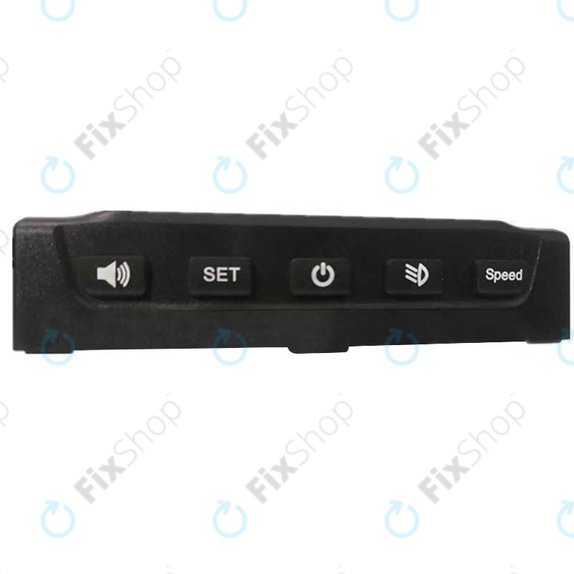 Kugoo S1, S1 Pro, S2, S3 - Armaturenbrett-Set (Kunststoffabdeckung für Display, Gashebel, Bremse, LED-Lichtabdeckung)