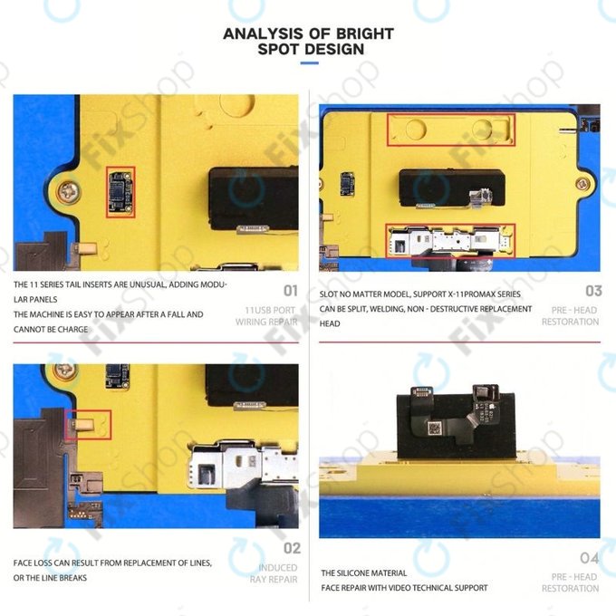 Wylie K85 - Vorheizplattform für Mainboard-Reparatur bei iPhone X, XS, XS Max, 11, 11 Pro, 11 Pro Max