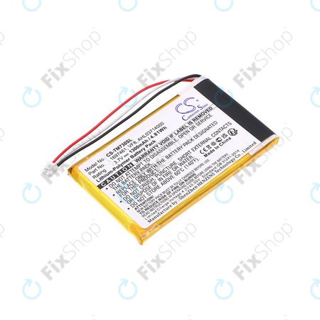 Akku batterie für TomTom Go 530 Live, 630T, 720, 730T, 930T, 1697461, Li-Polymer, 3.7V, 1300mAh, HQ
