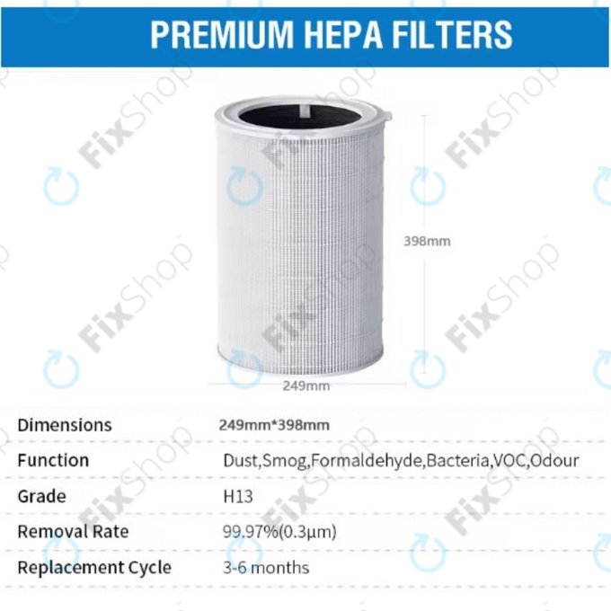 Xiaomi Mi Air Purifier Elite Y-600 - HEPA-Filter (Aktivkohle)