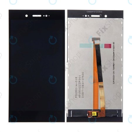 Blackberry Z3 - LCD Display + Touchscreen Front Glas TFT