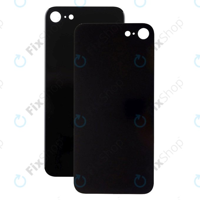 Apple iPhone SE (3rd Gen 2022) - Backcover Glas Vergrössertes Ringloch für die Kamera (Midnight)