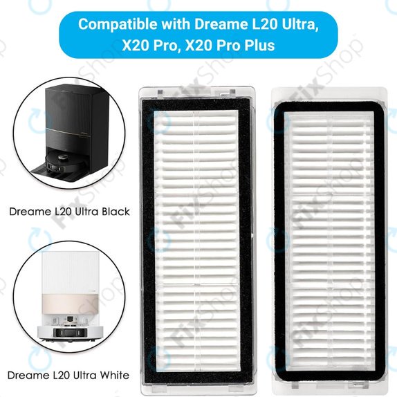 HEPA-Filter, 2 Stk. für Xiaomi Dreame L20 Ultra, X20 Pro, X20 Pro Plus