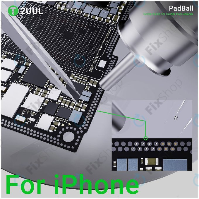 Lötkugeln für iPhone-Reparatur, 2UUL PB01