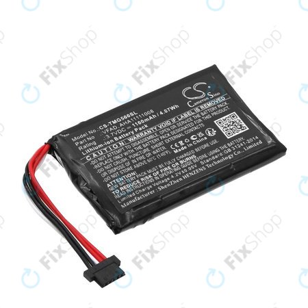 Akku batterie für TomTom GO 5000, 5100, 6000, 6100, 6200, Pro 5250, 1100mAh, Li-Ion, 3.7V, VFAD, HQ