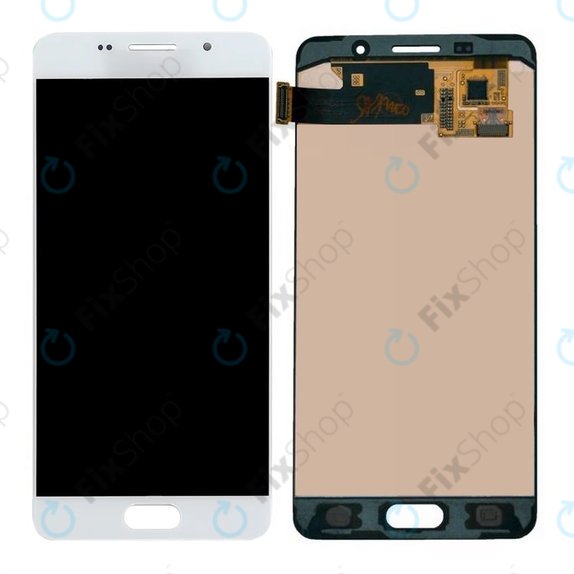 Samsung Galaxy A5 A510F (2016) - LCD Display + Touchscreen Front Glas (White) OLED