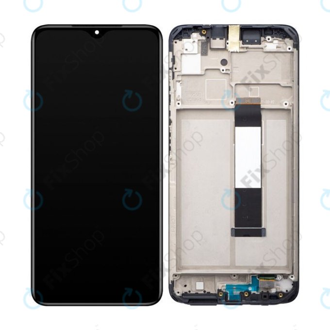 Xiaomi Redmi 9T - LCD Display + Touchscreen Front Glas + Rahmen TFT