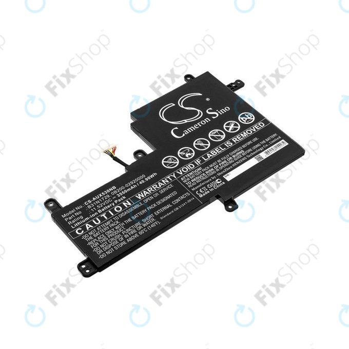Batterie für Asus VivoBook S15, X530, 3550mAh, Li-Ion, 11.52V, B31N1729, HQ