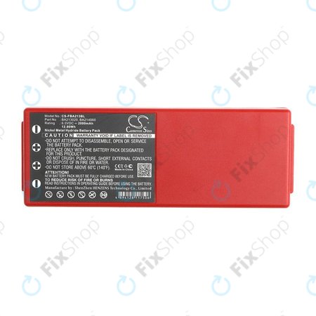 Akku batterie für HBC Radiomatic Spectrum, 2000mAh, Ni-MH, 6V, BA214061, HQ