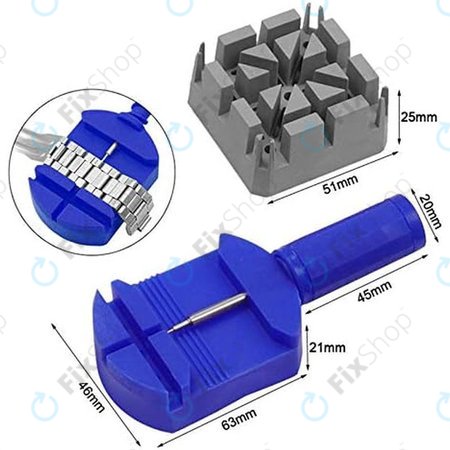 Uhrmacher-Werkzeugset zur Uhrenreparatur - 16Stk.