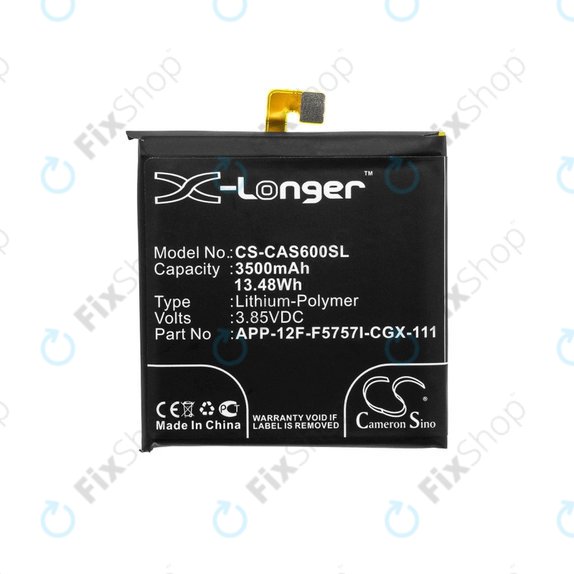 Caterpillar CAT S60 - Akku Batterie APP-12F-F5757I-CGX-111 3500mAh HQ