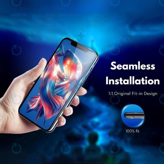 Display In-Cell für iPhone 7 Plus, Black, Touchscreen-Glas mit Rahmen, FixPremium