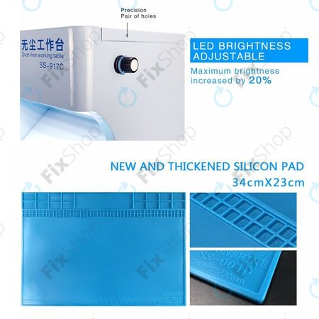 Sunshine SS-917C - Staubfreie Werkbank für Reparaturen