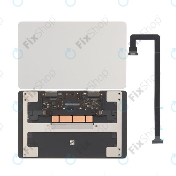 Kompletter Trackpad für MacBook Air 13", A3113 (2024), Silver, 661-40275, Genuine Apple