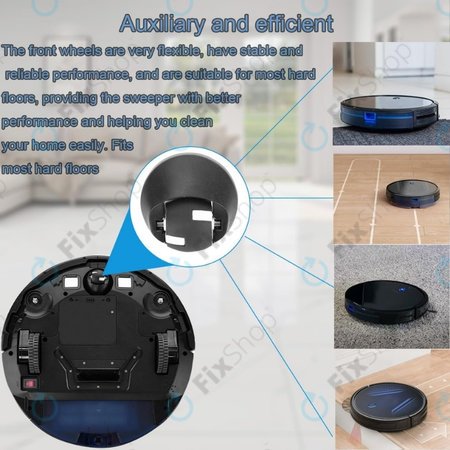 Eufy Robovac-series - Vorderrad (Schwarz)
