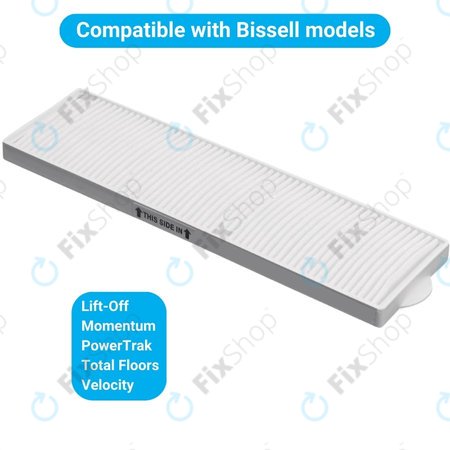 Bissell Lift-Off, Momentum, PowerTrak, Total Floors, Velocity - Filter (Style 8, 14)