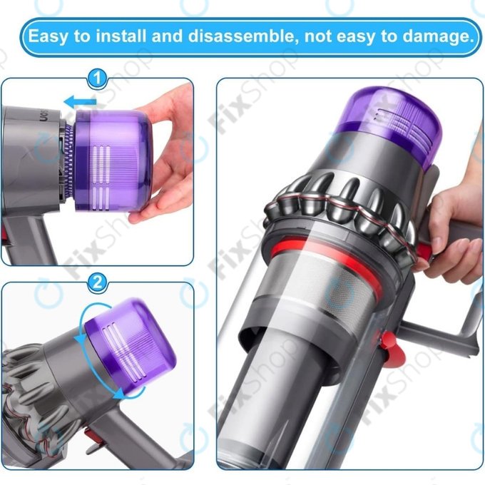 Staubfilter, 2 Stk. für Dyson V11, V15