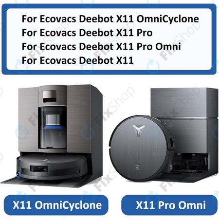 Ecovacs X11, X11 Omni, X11 Pro, X11 Pro Omni  - Wischwalze