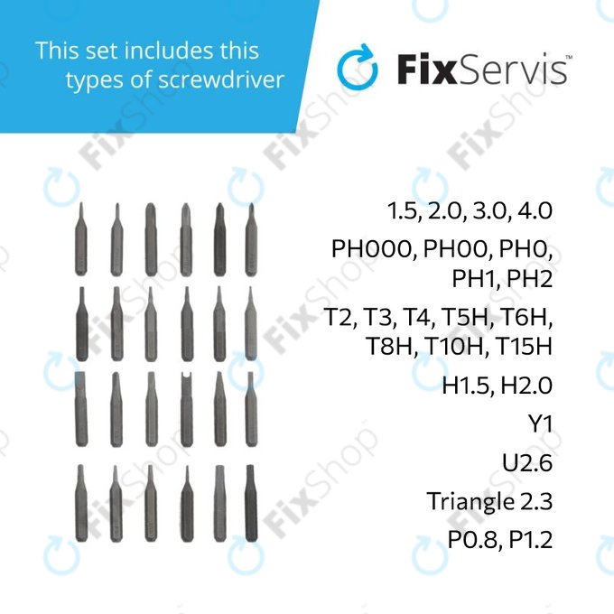 Kingsdun - Präziser Elektroschraubendreher 28in1