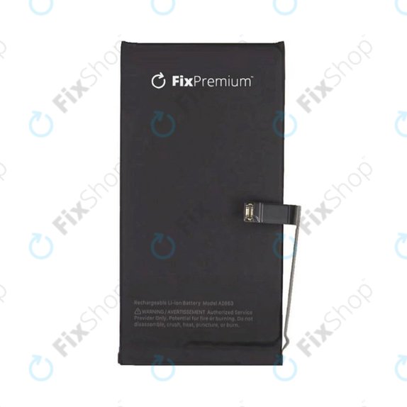 Akku Batterie für iPhone 14, 3279mAh, A2863, FixPremium