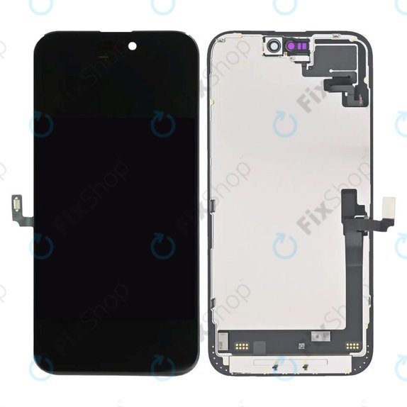 Display In-Cell FHD für iPhone 16 Plus, Touchscreen-Glas mit Rahmen, FixPremium