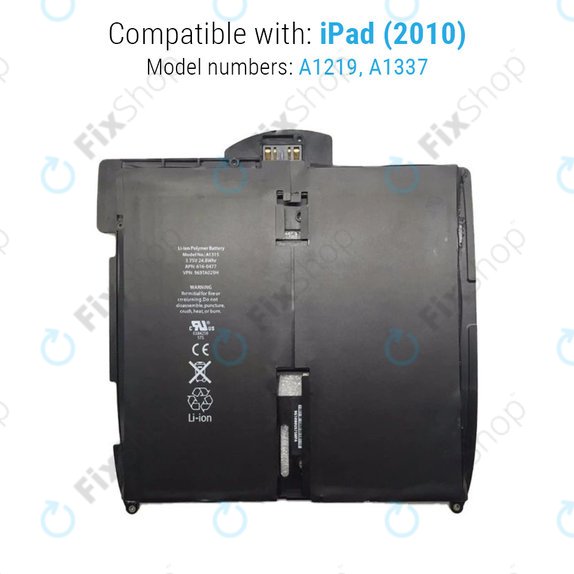 Akku Batterie für iPad, 5400mAh