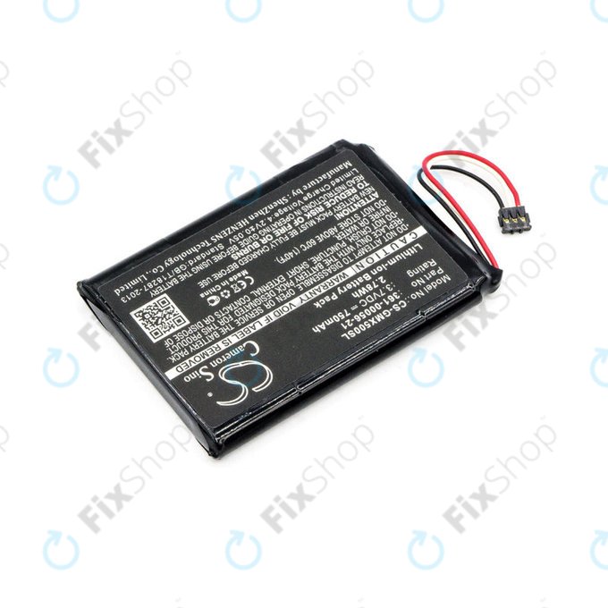 Batterie für Garmin Driveluxe 50, 750mAh, Li-Ion, 3.7V, 361-00056-21, HQ