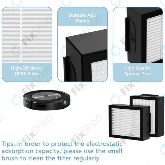 iRobot Roomba e-series, i-series, j-series - HEPA-Filter (3Stk.)