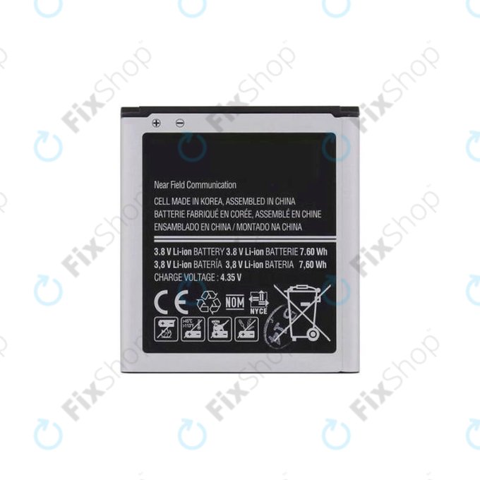 Samsung Galaxy Ace 4, Ace Style, S4 Mini, S4 Mini Plus - Akku Batterie EB-BG357BBE, B500AE 1900mAh